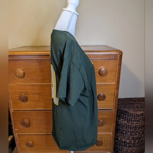 #21 GREEN BAY PACKER HA HA Clinton - Dix tshirt💚💛 Size L - Picture 7 of 10